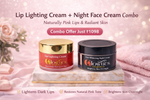 Glowtics Lip Ligting & Face Night Combo